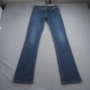 Silver Jeans Co Jeans Womens 27x33 Avery‎ Slim Boot Medium Wash Denim Stretch